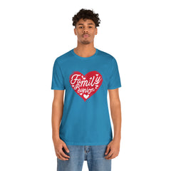 Family Reunion Heart Shirt | Family Love Unisex T-Shirt
