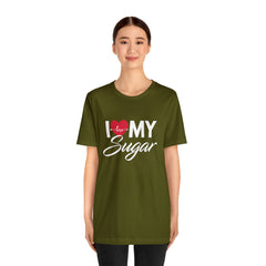 I Love My Sugar Shirt | Couple Love T-Shirt, Pair Girlfriend Boyfriend Matching Shirt
