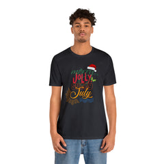 Merry Sunny July Shirt | Christmas in July Statement T-Shirt