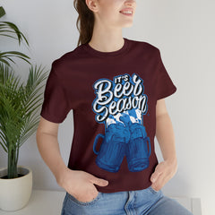 Beer Season Blue Shirt | Drink Beer Unisex T-Shirt