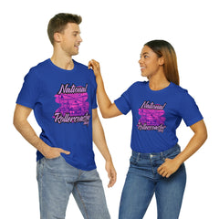 National Rollercoaster Day Pink Shirt | Carnival Ride T-Shirt