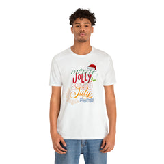 Merry Sunny July Shirt | Christmas in July Statement T-Shirt