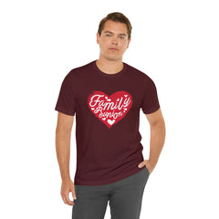 Family Reunion Heart Shirt | Family Love Unisex T-Shirt