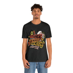 Beer and Motorcycle Shirt | Drink Beer Unisex T-Shirt