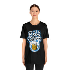 Beer Season Blue Shirt 2 | Drink Beer Unisex T-Shirt