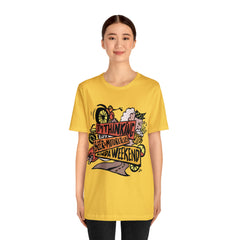 Beer and Motorcycle Shirt | Drink Beer Unisex T-Shirt