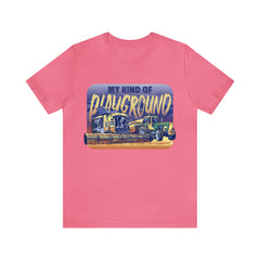 Tractor Farmer Playground Shirt | Tractor Enthusiast Unisex T-Shirt