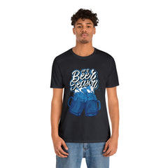 Beer Season Blue Shirt | Drink Beer Unisex T-Shirt