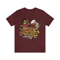 Beer and Motorcycle Shirt | Drink Beer Unisex T-Shirt