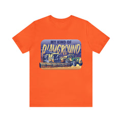 Tractor Farmer Playground Shirt | Tractor Enthusiast Unisex T-Shirt