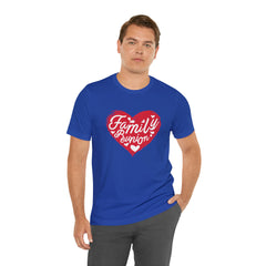 Family Reunion Heart Shirt | Family Love Unisex T-Shirt