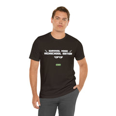 Highschool Survival Mode Shirt | Minecraft School Unisex T-Shirt
