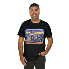 Tractor Farmer Playground Shirt | Tractor Enthusiast Unisex T-Shirt