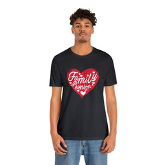 Family Reunion Heart Shirt | Family Love Unisex T-Shirt