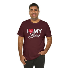 I Love My Boo Shirt | Couple Love T-Shirt, Pair Girlfriend Boyfriend Matching Shirt
