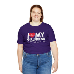 I Love My Girlfriend Shirt | Couple Love T-Shirt, Pair Girlfriend Boyfriend Matching Shirt