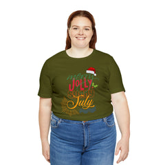 Merry Sunny July Shirt | Christmas in July Statement T-Shirt