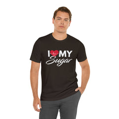 I Love My Sugar Shirt | Couple Love T-Shirt, Pair Girlfriend Boyfriend Matching Shirt