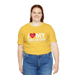 I Love My Girlfriend Shirt | Couple Love T-Shirt, Pair Girlfriend Boyfriend Matching Shirt