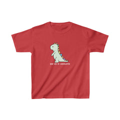 Baby Dinosaur in School | Kindergarten School Kids Heavy Cotton™ Tee