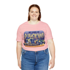 Tractor Farmer Playground Shirt | Tractor Enthusiast Unisex T-Shirt