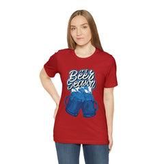 Beer Season Blue Shirt | Drink Beer Unisex T-Shirt