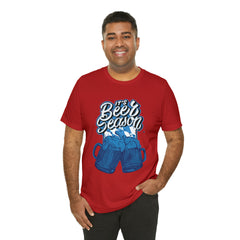 Beer Season Blue Shirt | Drink Beer Unisex T-Shirt