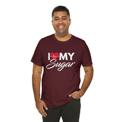 I Love My Sugar Shirt | Couple Love T-Shirt, Pair Girlfriend Boyfriend Matching Shirt