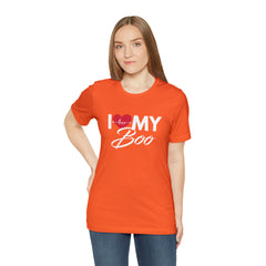I Love My Boo Shirt | Couple Love T-Shirt, Pair Girlfriend Boyfriend Matching Shirt