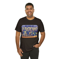 Tractor Farmer Playground Shirt | Tractor Enthusiast Unisex T-Shirt