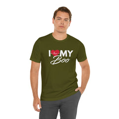 I Love My Boo Shirt | Couple Love T-Shirt, Pair Girlfriend Boyfriend Matching Shirt