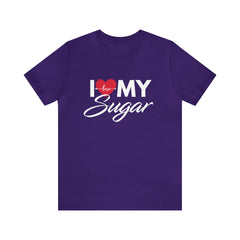 I Love My Sugar Shirt | Couple Love T-Shirt, Pair Girlfriend Boyfriend Matching Shirt