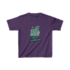 Dinosaur Roaring Through School 6 | School Kindergarten Kids Heavy Cotton™ Tee