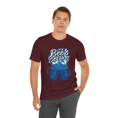 Beer Season Blue Shirt | Drink Beer Unisex T-Shirt
