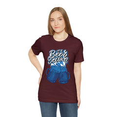 Beer Season Blue Shirt | Drink Beer Unisex T-Shirt