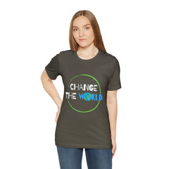 Change The World | Wear Your Impact Unisex T-Shirt