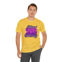 National Rollercoaster Day Pink Shirt | Carnival Ride T-Shirt