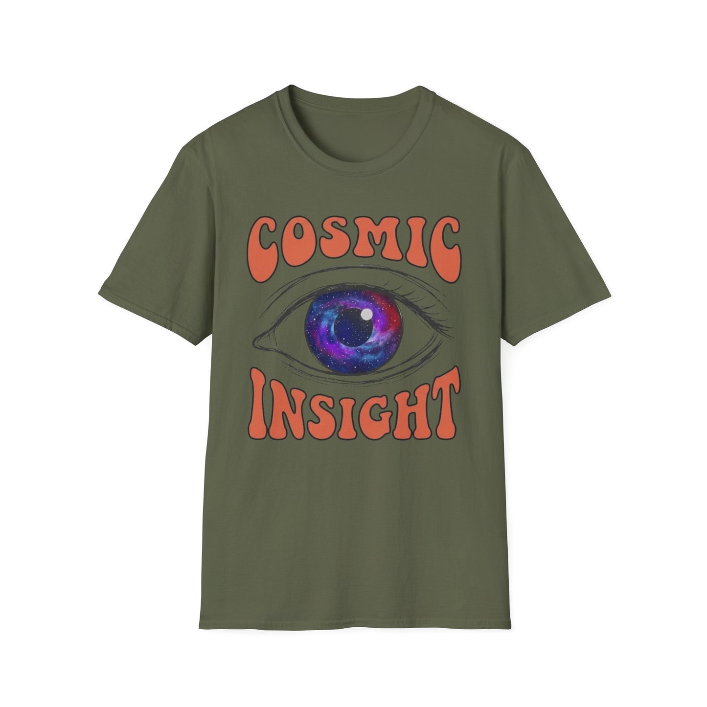 Cosmic Insight T-Shirt — Psychedelic Eye Graphic