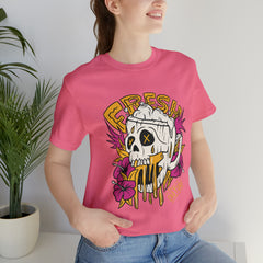 Fresh Beer Skull Shirt | Drink Beer Unisex T-Shirt