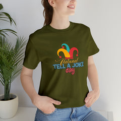 Tell a Joke Day Shirt | National National Joking Prank T-Shirt