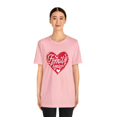 Family Reunion Heart Shirt | Family Love Unisex T-Shirt