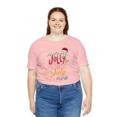 Merry Sunny July Shirt | Christmas in July Statement T-Shirt