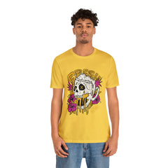 Fresh Beer Skull Shirt | Drink Beer Unisex T-Shirt