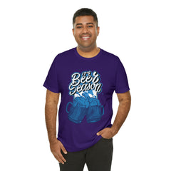 Beer Season Blue Shirt | Drink Beer Unisex T-Shirt