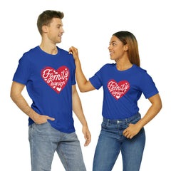 Family Reunion Heart Shirt | Family Love Unisex T-Shirt