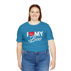 I Love My Boo Shirt | Couple Love T-Shirt, Pair Girlfriend Boyfriend Matching Shirt