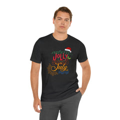Merry Sunny July Shirt | Christmas in July Statement T-Shirt