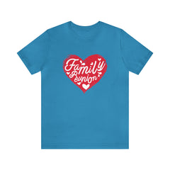 Family Reunion Heart Shirt | Family Love Unisex T-Shirt