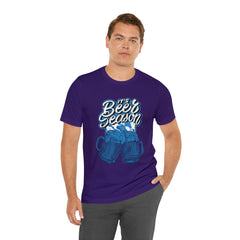 Beer Season Blue Shirt | Drink Beer Unisex T-Shirt
