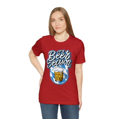 Beer Season Blue Shirt 2 | Drink Beer Unisex T-Shirt